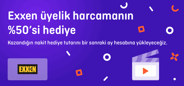 Exxen üyeliğinin %50’si Pokus’tan! Tek yapman gereken üyelik ödemeni Pokus Kart’ınla yapmak.